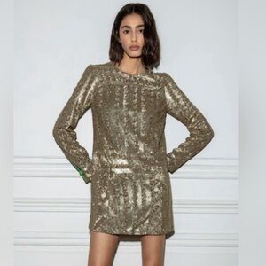 NWT Zadig & Voltaire Roysse Sequin Dress S Small